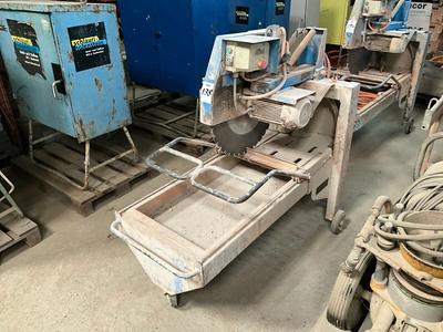 Imagen general de 2016 Tyrolit TME700P stone sawing machine
